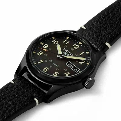 Pre-owned Seiko 5 Sports Srpg41 Japan Black Dial Luminous Hands Srpg41-new