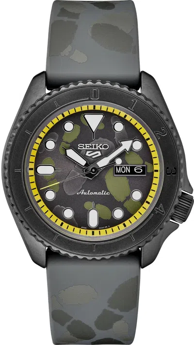 Pre-owned Seiko 5 Sports Srph69 One Piece Vinsmoke Sanji Limited Edition Men's Watch