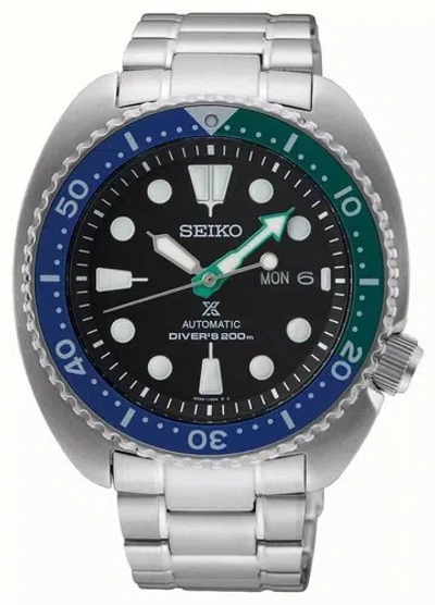 Pre-owned Seiko 5 Sports Srpj35k1 Prospex Turtle Automatic Men Watch Usus
