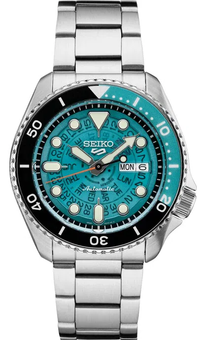 Pre-owned Seiko 5 Sports Srpj45 42.5 Mm Men's Automatic Watch