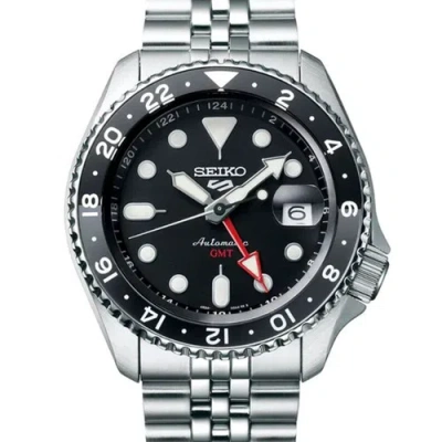Pre-owned Seiko 5 Sports Ssk001 Black Dial 10 Bar Stainless Steel Automatic Ssk001k1