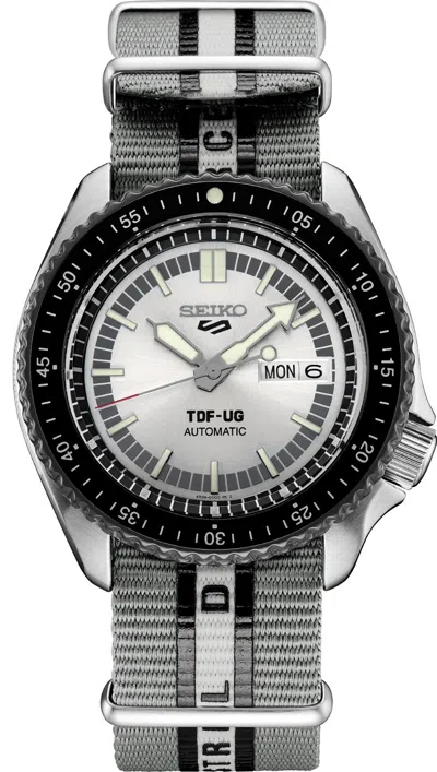 Pre-owned Seiko 5 Sports Ultraseven Ultraman Anniversary Srpj79 Limited Automatic Watch