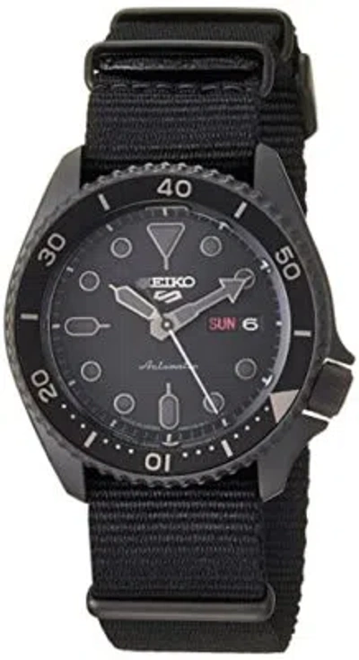 Pre-owned Seiko 5 Sports Watch Automatic Winding Mechanical Limited Model Sbsa025 Men