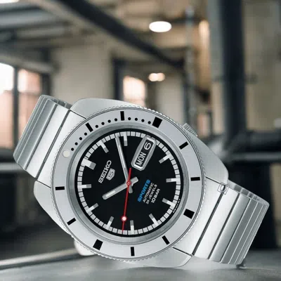Pre-owned Seiko 5 Srpl05k1 Skx Series Re-creation Limited Edition Automatic Men's Watch
