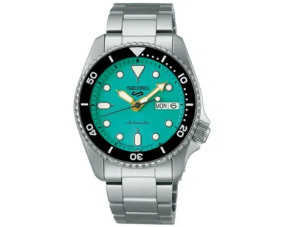 Pre-owned Seiko 5sports Mechanical Men's Metal Watch Band Sbsa229 Srpk33k1 Jdm