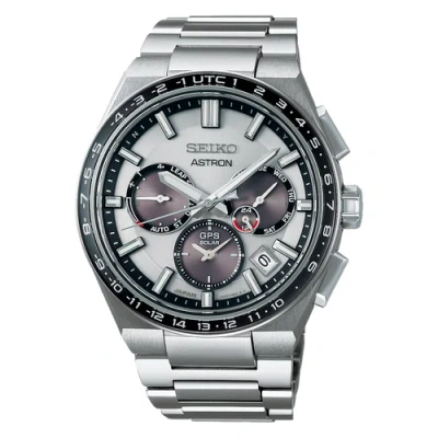 Pre-owned Seiko Aston Gps Solar Titanium Watch Ssh107j1 / Sbxc107 Usus