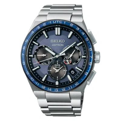 Pre-owned Seiko Aston Gps Solar Titanium Watch Ssh109j1 / Sbxc109 Usus