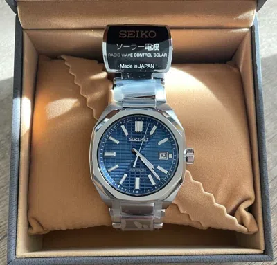 Pre-owned Seiko Astron Nexter Sbxy061 Radio Wave Control Titanium