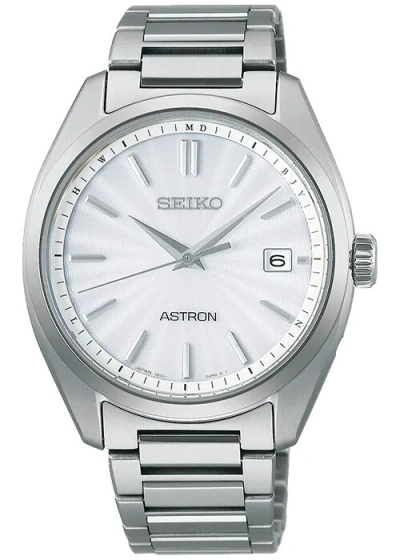 Pre-owned Seiko Astron Origin 3 Needle Sbxy029 Men's Watch Radio Titanium Silver 2022