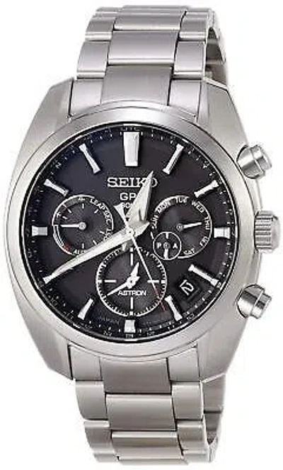 Pre-owned Seiko Astron Sbxc021 5x Series Line Gps Satellite Radio Solar Men's Watch