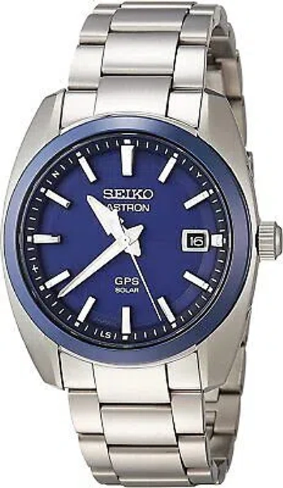 Pre-owned Seiko Astron Sbxd003 3x Series Gps Solar Men's Watch In Box