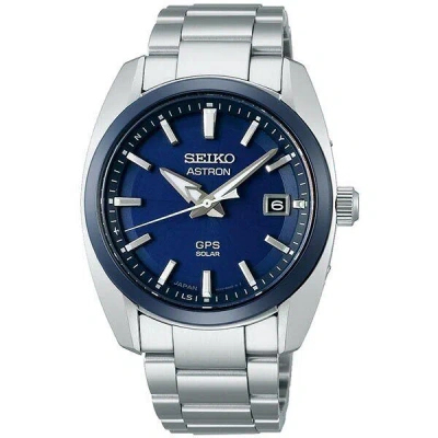 Pre-owned Seiko Astron Sbxd003 Solar Gps Satellite Radio Watch Sapphire Crystal Ssj003j1