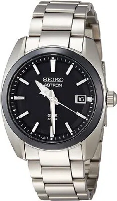 Pre-owned Seiko Astron Sbxd005 3x Series Gps Solar Men's Watch In Box
