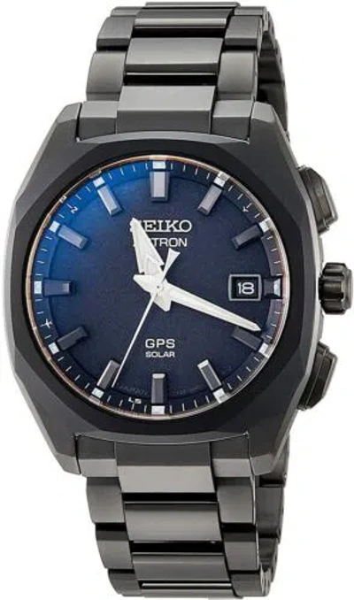 Pre-owned Seiko Astron Sbxd009 Titanium Gps Solar Men's Watch In Box