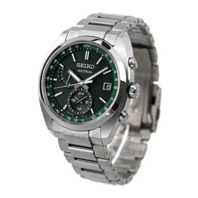 Pre-owned Seiko Astron Sbxy011 Titanium World Time Radio Solar Men`s Watch Made In J .jp