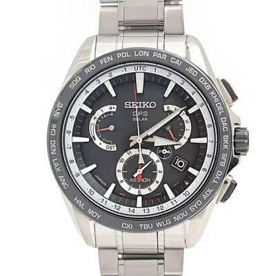 Pre-owned Seiko Astron Stainless Steel Wristwatch () In Multi