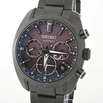 Pre-owned Seiko Astron Stainless Steel Wristwatch () In Multi