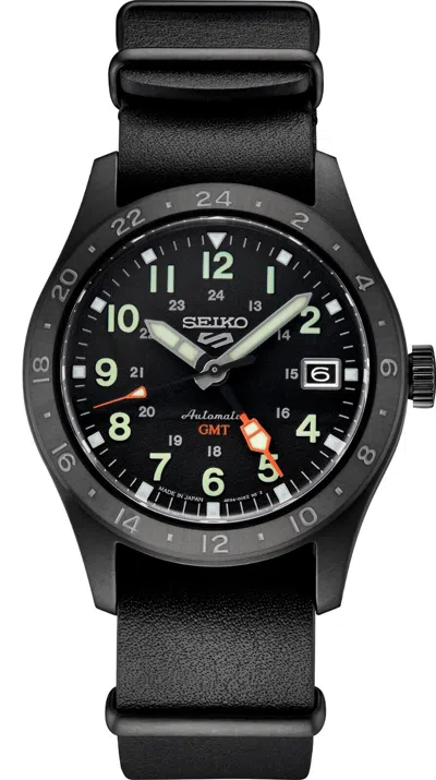 Pre-owned Seiko Authorized Dealer  5 Sports Field Street Style Men's Watch - Ssk025