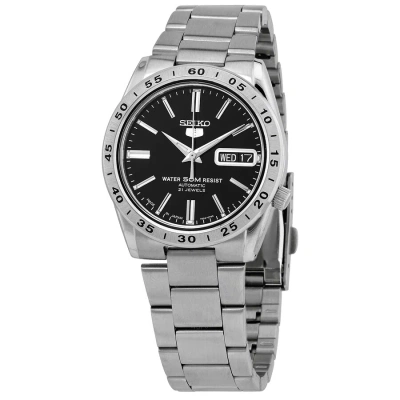 Seiko Automatic Black Dial Stainless Steel Men's Watch Snke01j1