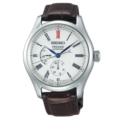 Pre-owned Seiko Automatic Presage Arita Porcelain Dials Men's Watch Spb093j1