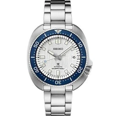 Pre-owned Seiko Automatic Prospex 1970 Re-issue Save The Ocean Watch Spb301