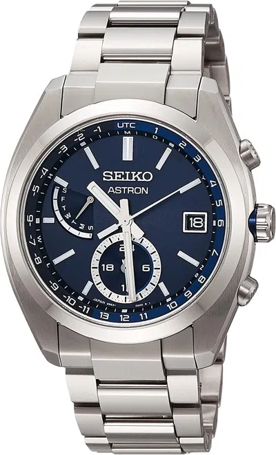 Pre-owned Seiko Brand-new  Astron Sbxy013 Radio Solar Titanium Men's Watch