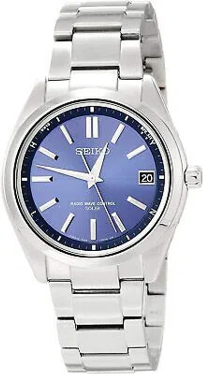 Pre-owned Seiko Brand-new  Brightz Sagz081 Radio Solar Titanium Men's Watch