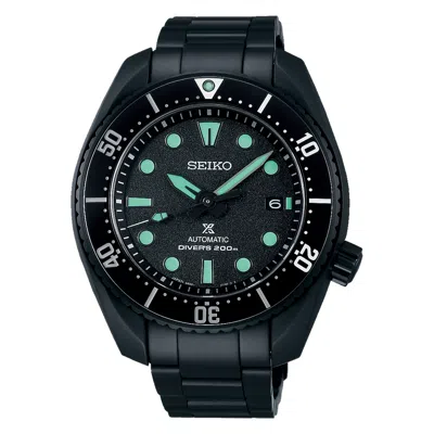 Pre-owned Seiko Brand  Prospex Black Series Limited Edition 'night Vision' Watch Spb433