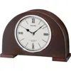 Seiko Branwen Musical Mantel Clock In Brown