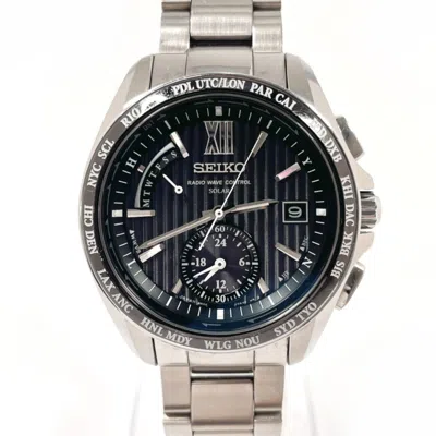 Pre-owned Seiko Brightz Stainless Steel Wristwatch () In Multi