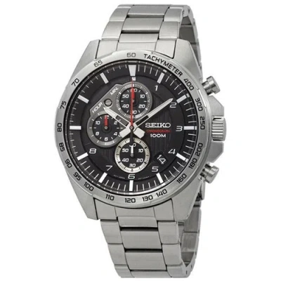 Pre-owned Seiko Chronograph Stainless Watch Ssb319p1 + Worldwide Warranty Usus