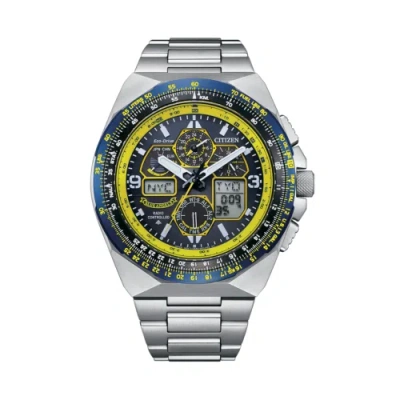 Pre-owned Seiko Citizen Promaster Eco-drive Radio Controll Jy8125-54l Mens Watch Usus
