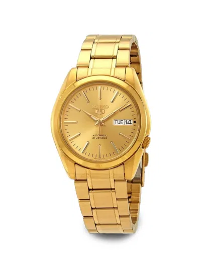 Seiko Classic 37mm Watch In Gold