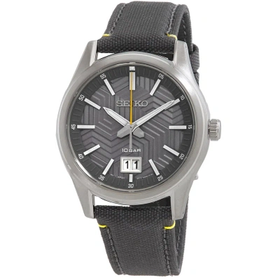 Seiko Conceptual Regular Quartz Grey Dial Men's Watch Sur543p1 In Gray