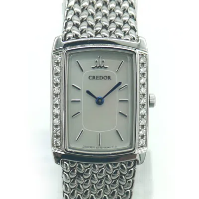 Pre-owned Seiko Cor Stainless Steel Wristwatch () In Multi