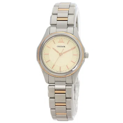 Pre-owned Seiko Cor Stainless Steel Wristwatch () In Multi