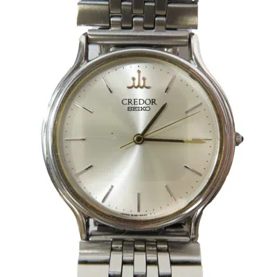 Pre-owned Seiko Cor Stainless Steel Wristwatch () In Silver
