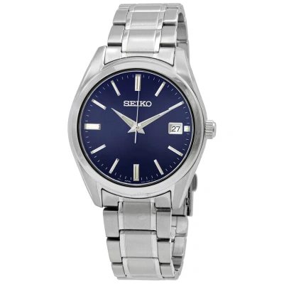 Seiko Core Quartz Blue Dial Men's Watch Sur309p1 In Metallic