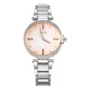 Seiko Crystal Quartz Watch In Metallic