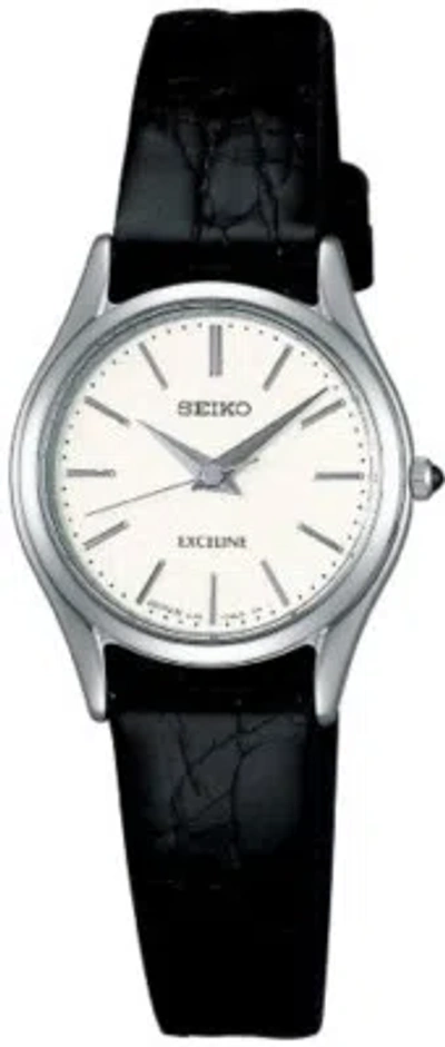 Pre-owned Seiko Dhl,  Exceline Swdl209 Quartz Sapphire Women Japan Import