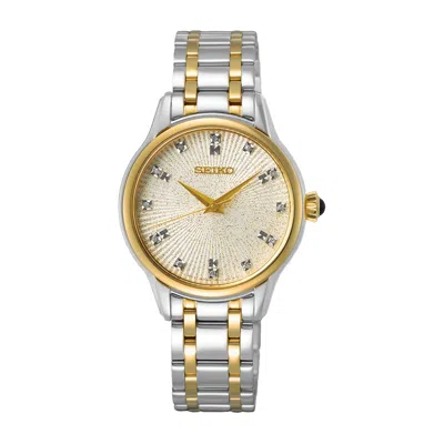Pre-owned Seiko Diamond Collection 29.5 Mm Women's Quartz Watch