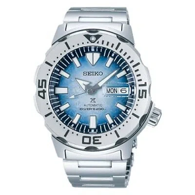 Pre-owned Seiko Diver's Watch Prospex Diver Scuba Save The Ocean Special Edition Sbdy105