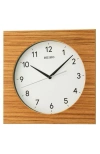 Seiko Dylan Wall Clock In Brown