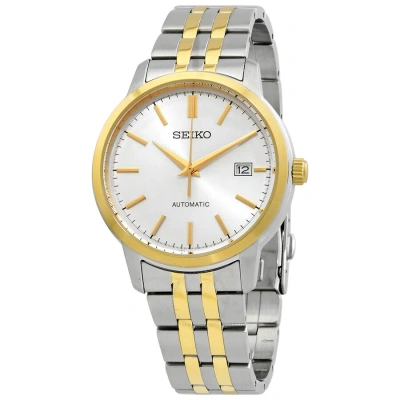 Seiko Essentials Automatic White Dial Men's Watch Srph92k1 In Gold