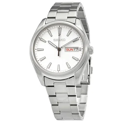 Seiko Essentials Quartz Silver Dial Men's Watch Sur339p1