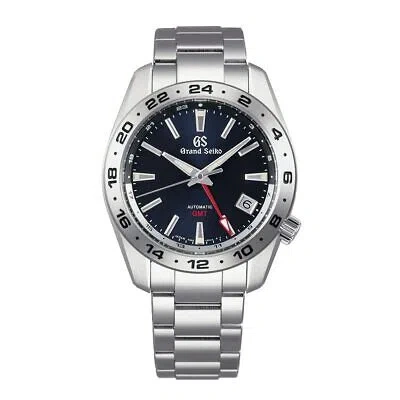 Pre-owned Seiko Grand  Sport Collection Sbgm245 Gmt Mechanical Automatic 9s66 Watch 40.5mm