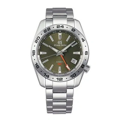 Pre-owned Seiko Grand  Sport Collection Sbgm247 Gmt Mechanical Automatic 9s66 Watch 40.5mm