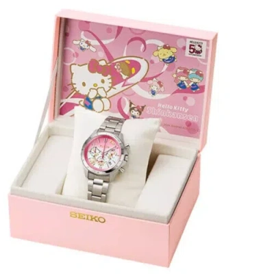 Pre-owned Seiko Hello Kitty Shinkansen Watch Hello Kitty 50th Anniversary Edition Limited Psl