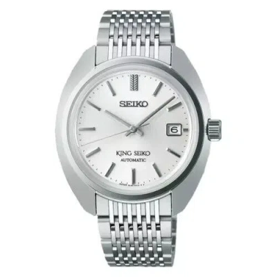 Pre-owned Seiko King Ks1969 Automatic White Dial Men's Watch Sje109