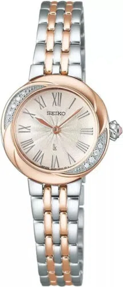 Pre-owned Seiko Lukia Grow Analog Quartz Ladies Watch Sswa002 Usus